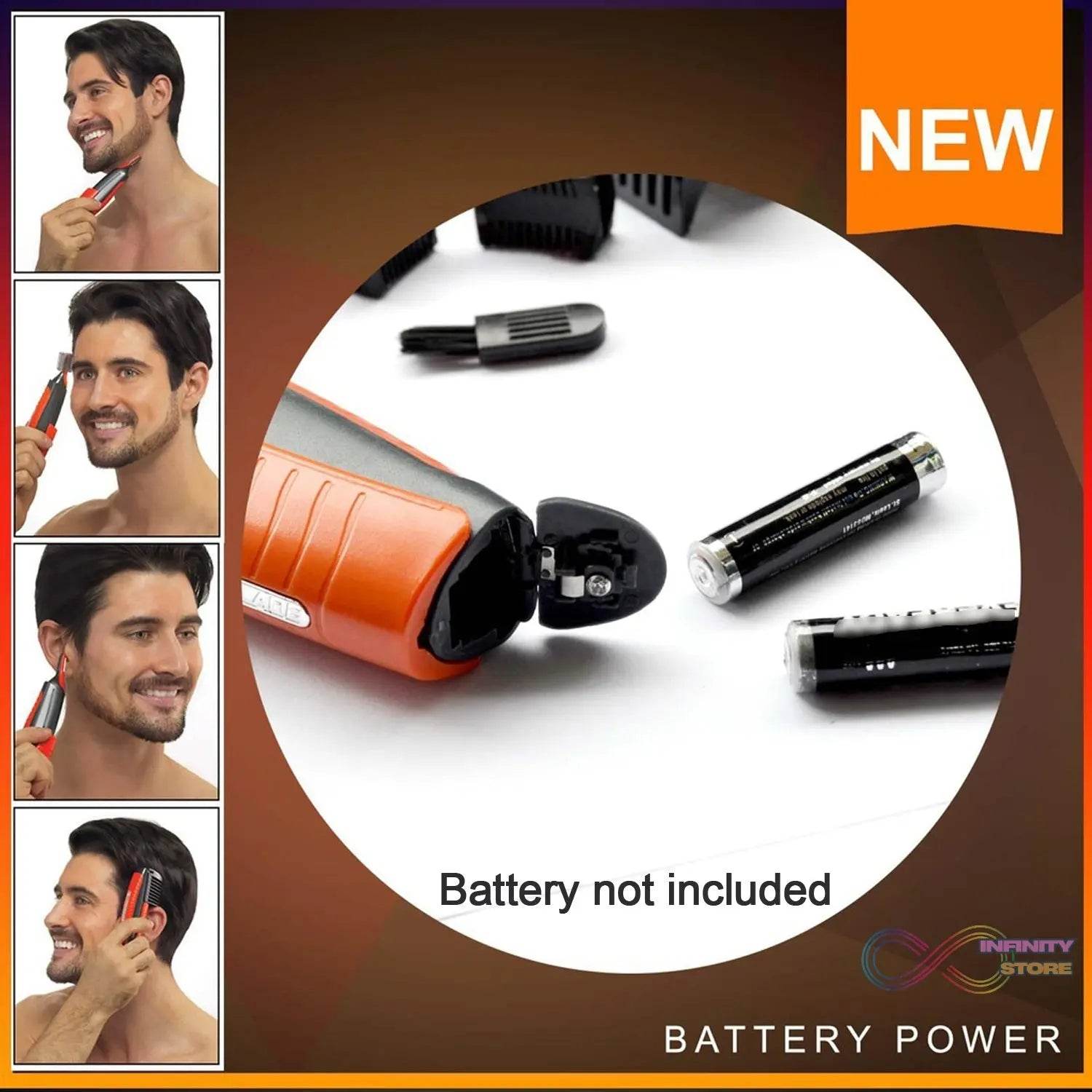 All in 1 Pre Trimmer used for trimming and cutting of facial and body hairs and all. - infinityexculsivestore.com