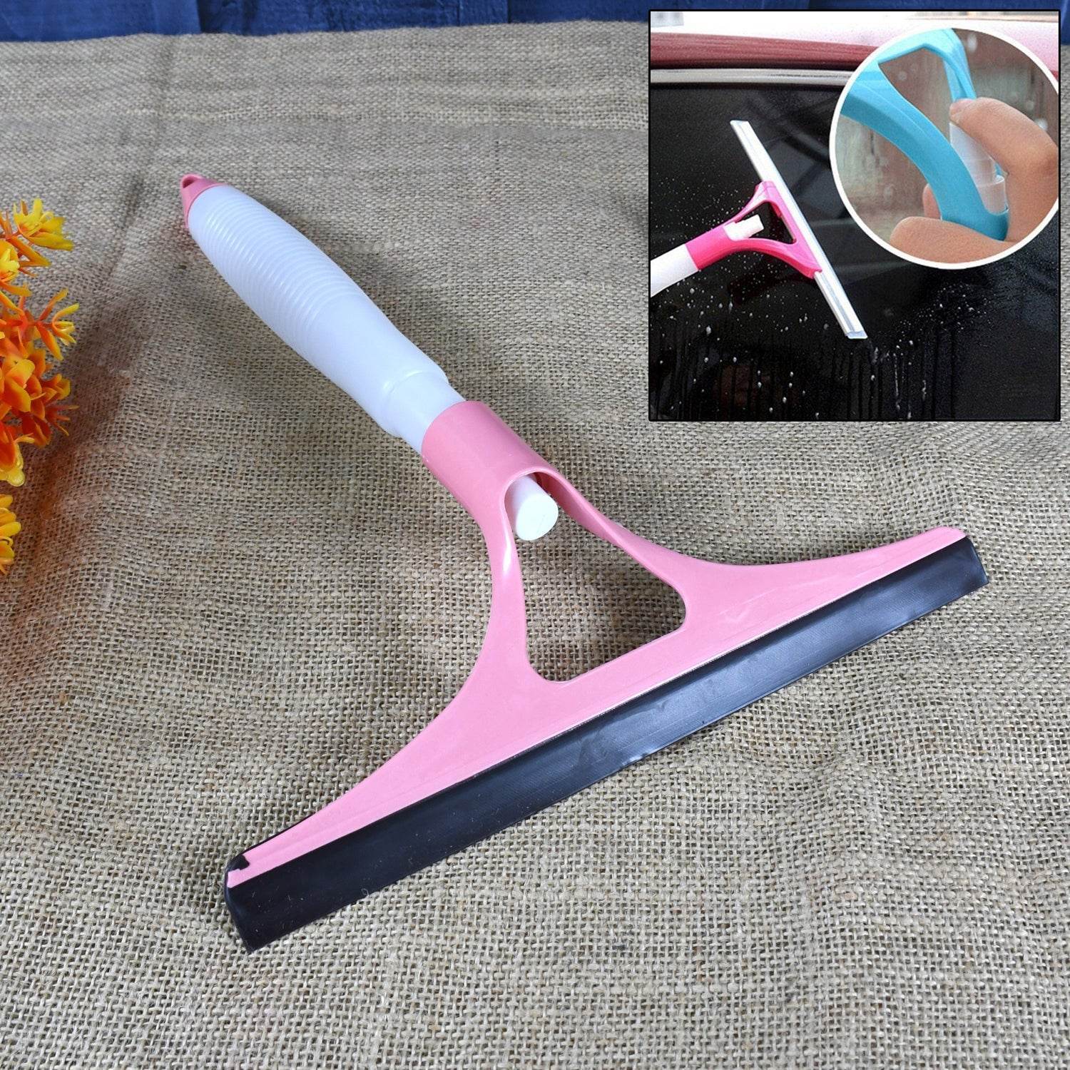All-in-One Cleaning Brush: Spray, Wash, & Wipe (Windows, Glass, Car) (1 Pc) - infinityexculsivestore.com