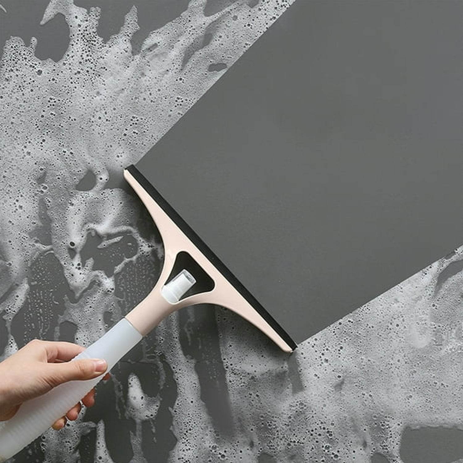 All-in-One Cleaning Brush: Spray, Wash, & Wipe (Windows, Glass, Car) (1 Pc) - infinityexculsivestore.com
