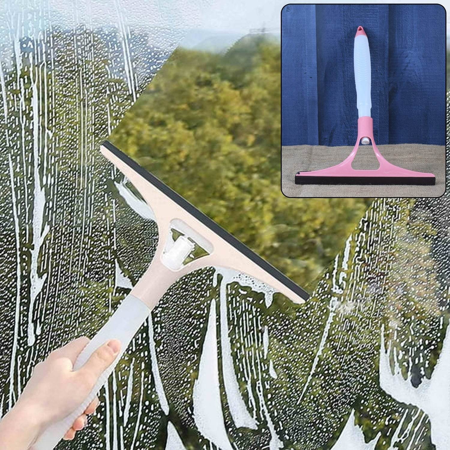All-in-One Cleaning Brush: Spray, Wash, & Wipe (Windows, Glass, Car) (1 Pc) - infinityexculsivestore.com