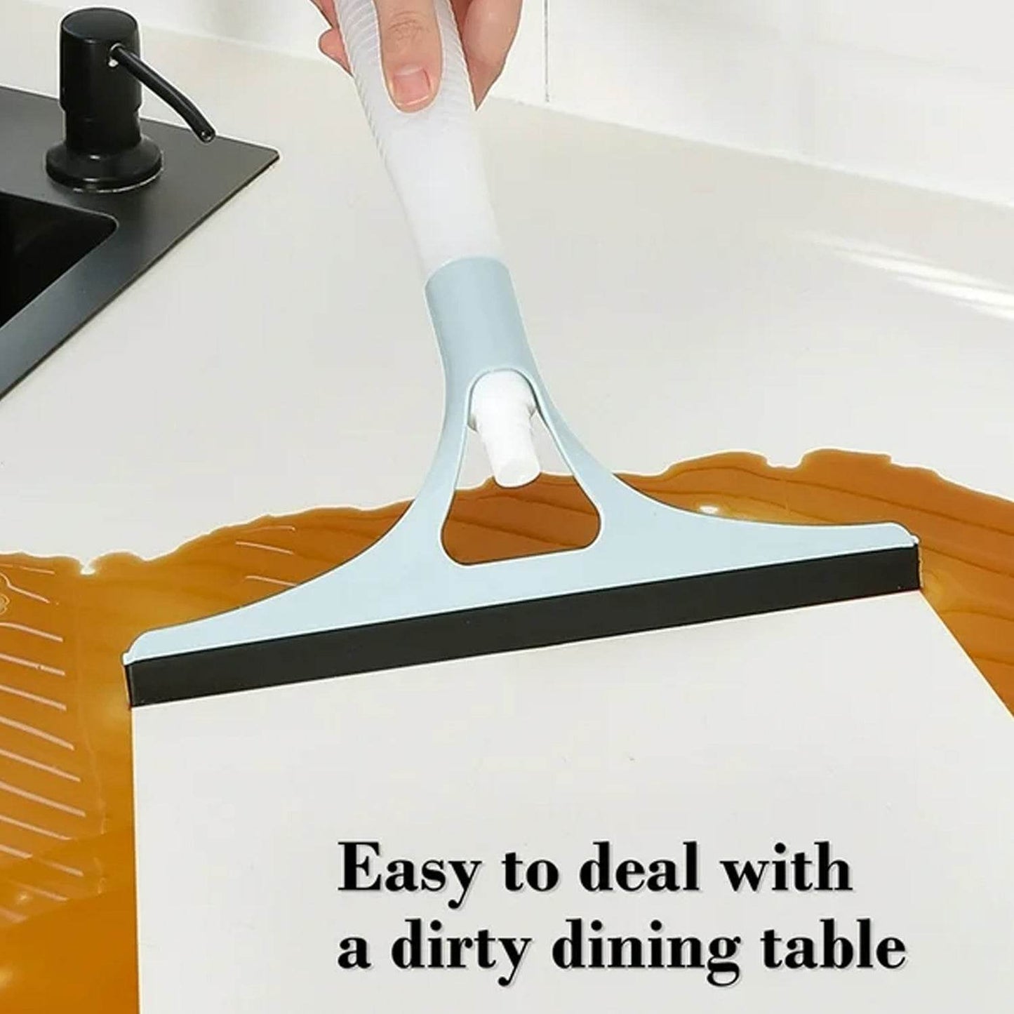 All-in-One Cleaning Brush: Spray, Wash, & Wipe (Windows, Glass, Car) (1 Pc) - infinityexculsivestore.com