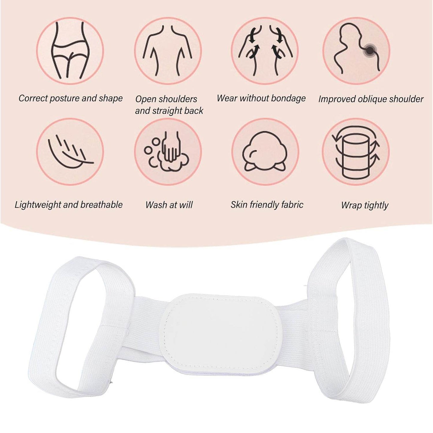 All-in-One Posture Support: Back, Shoulder & Core Correction - infinityexculsivestore.com