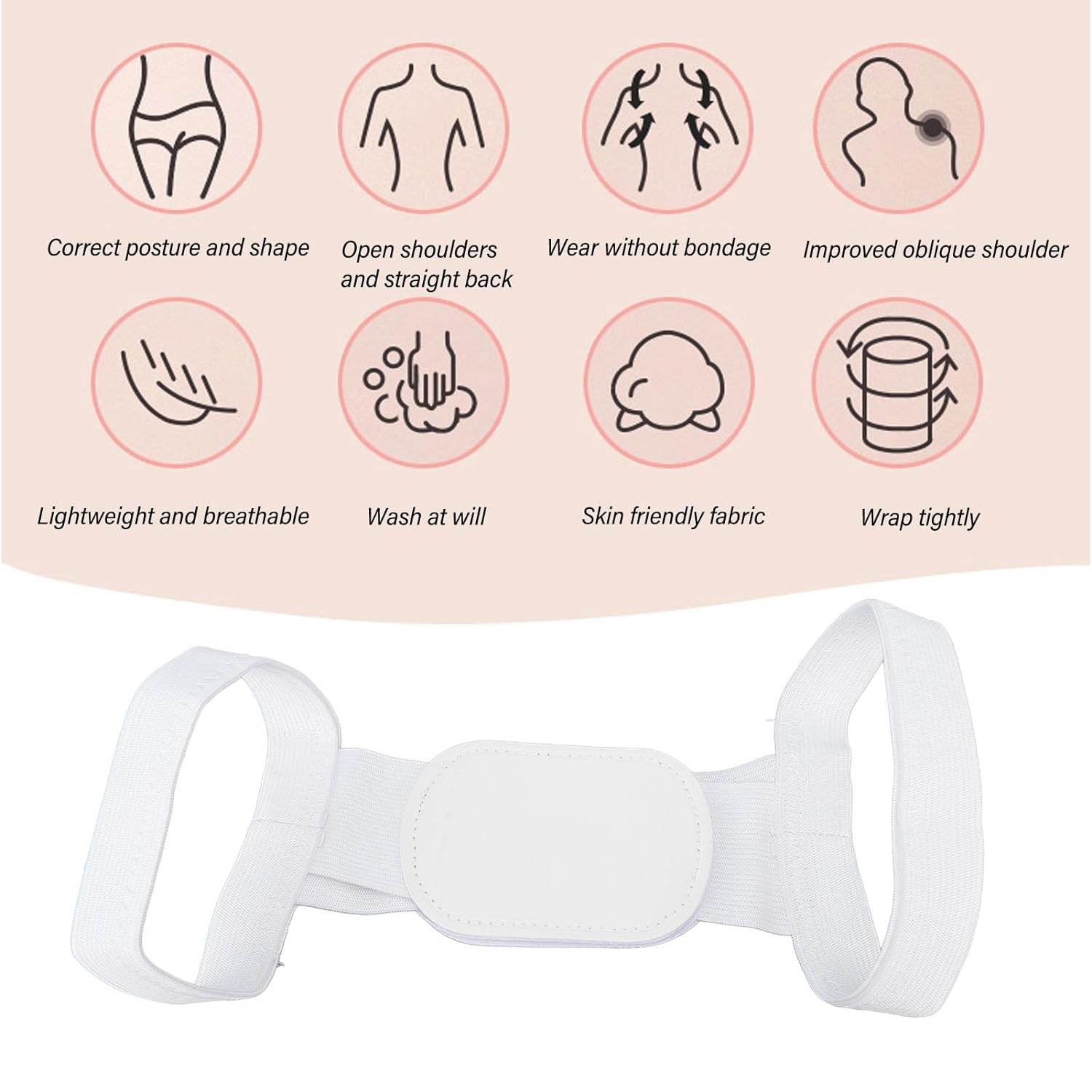 All-in-One Posture Support: Back, Shoulder & Core Correction - infinityexculsivestore.com