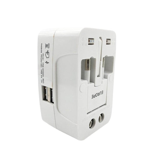 All-in-One Universal Worldwide Travelling AC Adaptor Plug (AU / UK / US / EU) International Power Charger Electric USB Power Plug Socket Adapter Converter (1 Pc) - infinityexculsivestore.com