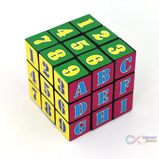 Alpha Numeric Cube used for entertaining and playing purposes by kids, childrenβs and even adults etc. - infinityexculsivestore.com