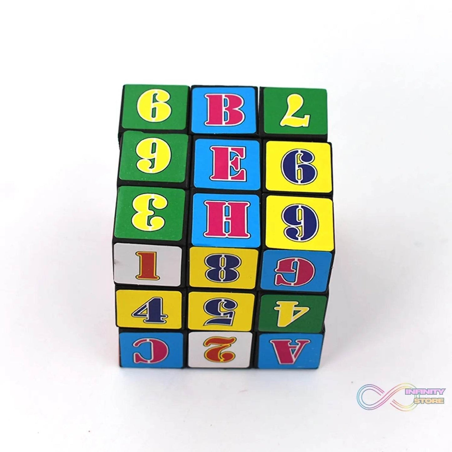 Alpha Numeric Cube used for entertaining and playing purposes by kids, children’s and even adults etc. - infinityexculsivestore.com