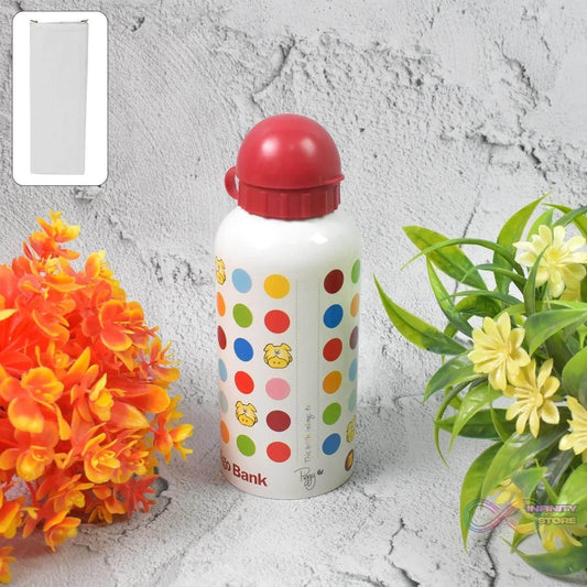 Aluminium, Metal Sports Water Bottle, 1 Pc (Capacity 350 ML Approx) - infinityexculsivestore.com