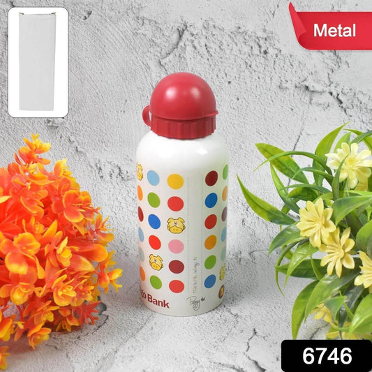 Aluminium, Metal Sports Water Bottle, 1 Pc (Capacity 350 ML Approx) - infinityexculsivestore.com