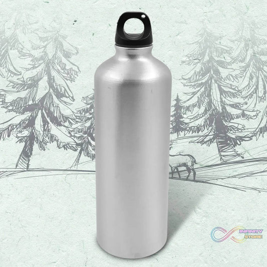 Aluminum Durable Sports Water Bottle (1 Pc / Mix Size & Color) - infinityexculsivestore.com