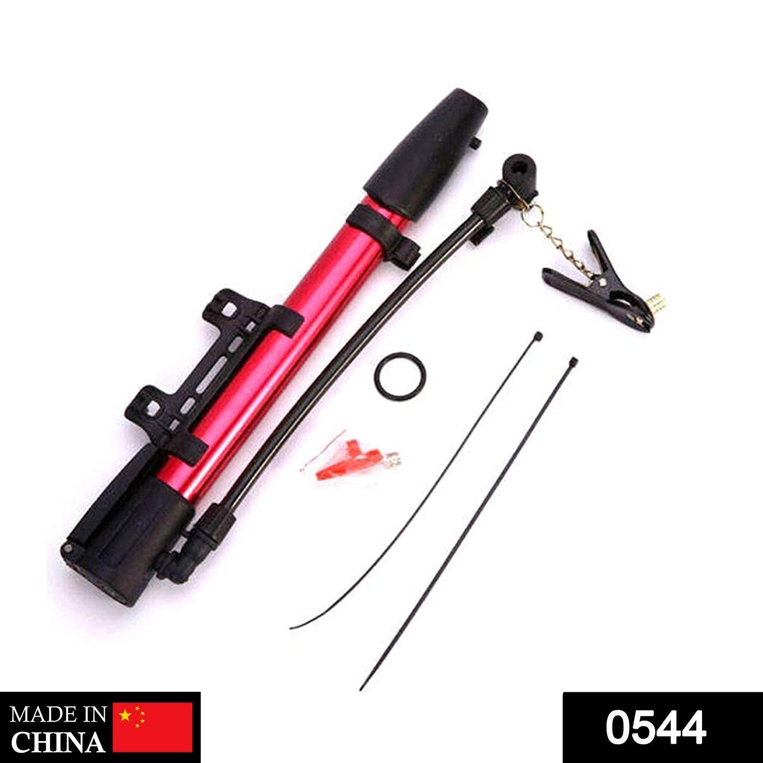 Aluminum Mini Bicycle Air Pump (Multicolor) - infinityexculsivestore.com
