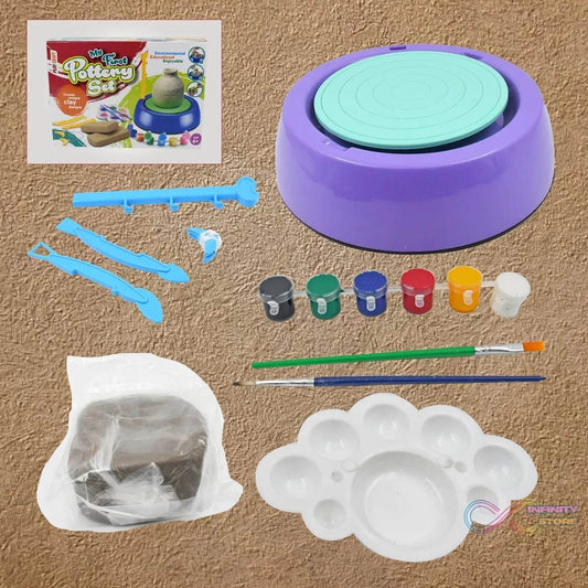 Amazing Educational Pottery Wheel KIT Game Set (1 Set) - infinityexculsivestore.com