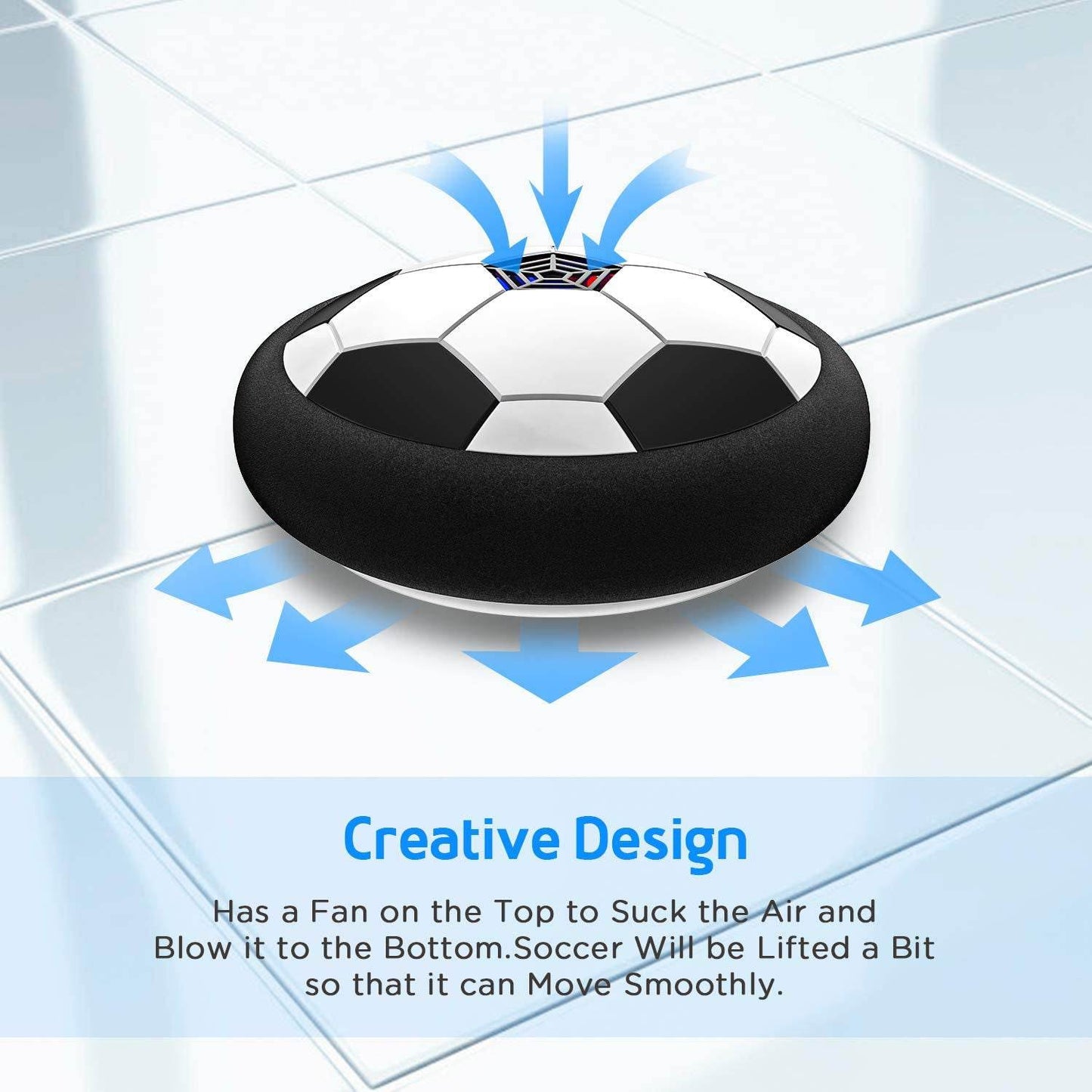 Amazing Hover LED Ball used in all households and playing purposes for kids and children’s etc. - infinityexculsivestore.com