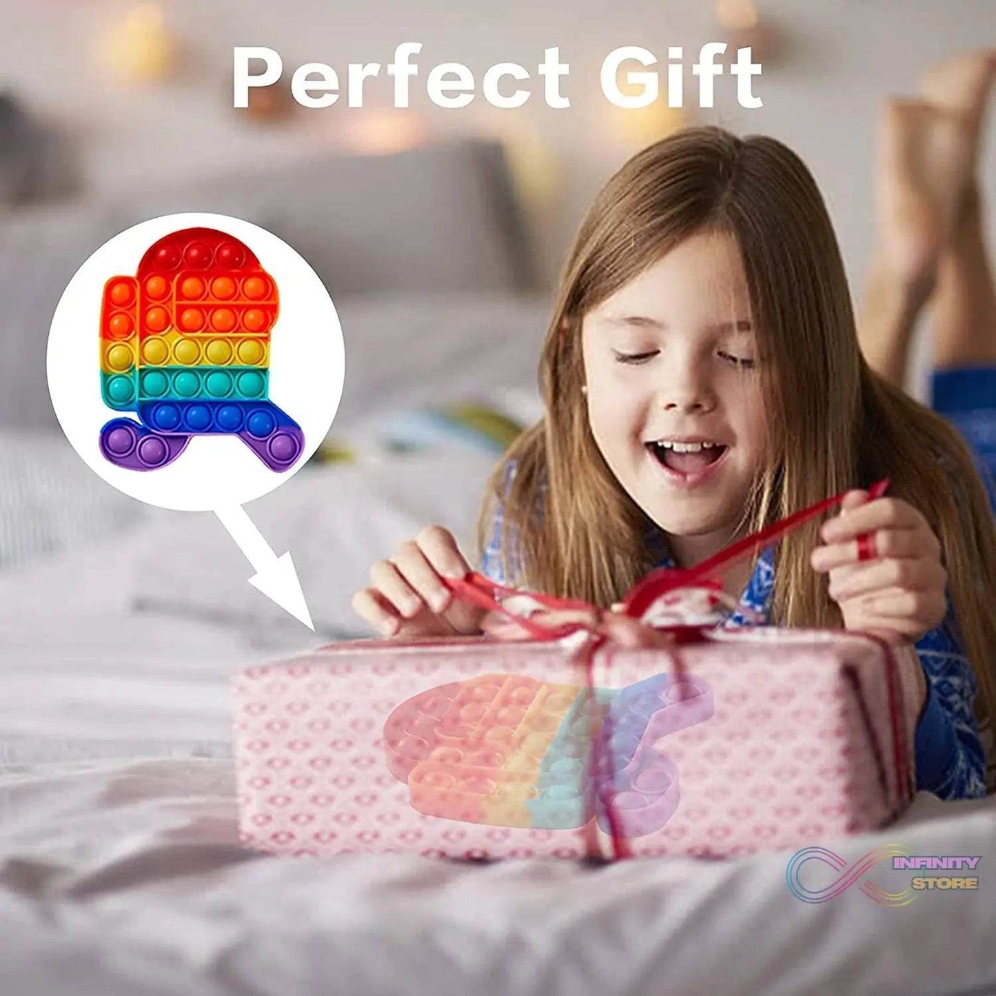 Among US Running Fidget Toy used by kids, children's and even adults for playing and entertaining purposes etc. - infinityexculsivestore.com