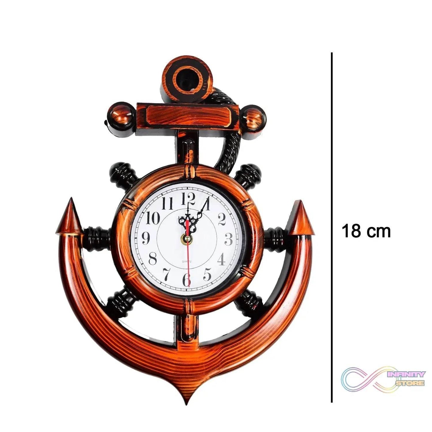 Anchor Wall Clock for Home - infinityexculsivestore.com