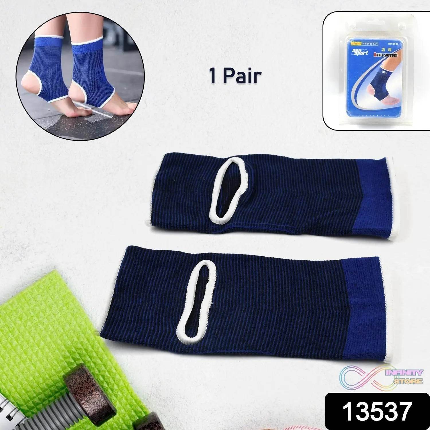 Ankle Support Brace Cap Wrap Pad (1 Pair / With Card Packing) - infinityexculsivestore.com