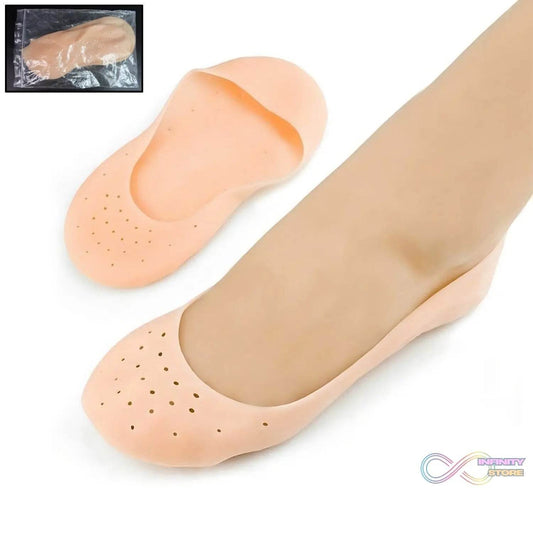 Anti-Crack Full Length Silicone Foot Protector Moisturizing Socks (1 Pair / Mix Size) - infinityexculsivestore.com