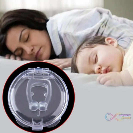 Anti Snore device for men and woman Silicone Magnetic Nose Clip For heavy Snoring sleeper, Snore Stopper, Anti Snoring Device (1 Pc) - infinityexculsivestore.com