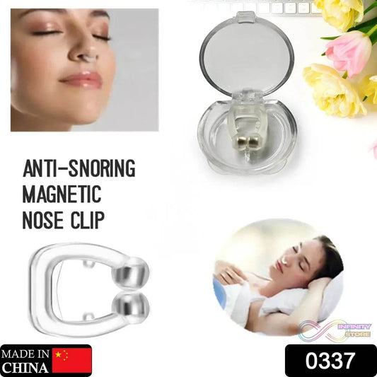Anti Snore device for men and woman Silicone Magnetic Nose Clip For heavy Snoring sleeper, Snore Stopper, Anti Snoring Device (1 Pc) - infinityexculsivestore.com