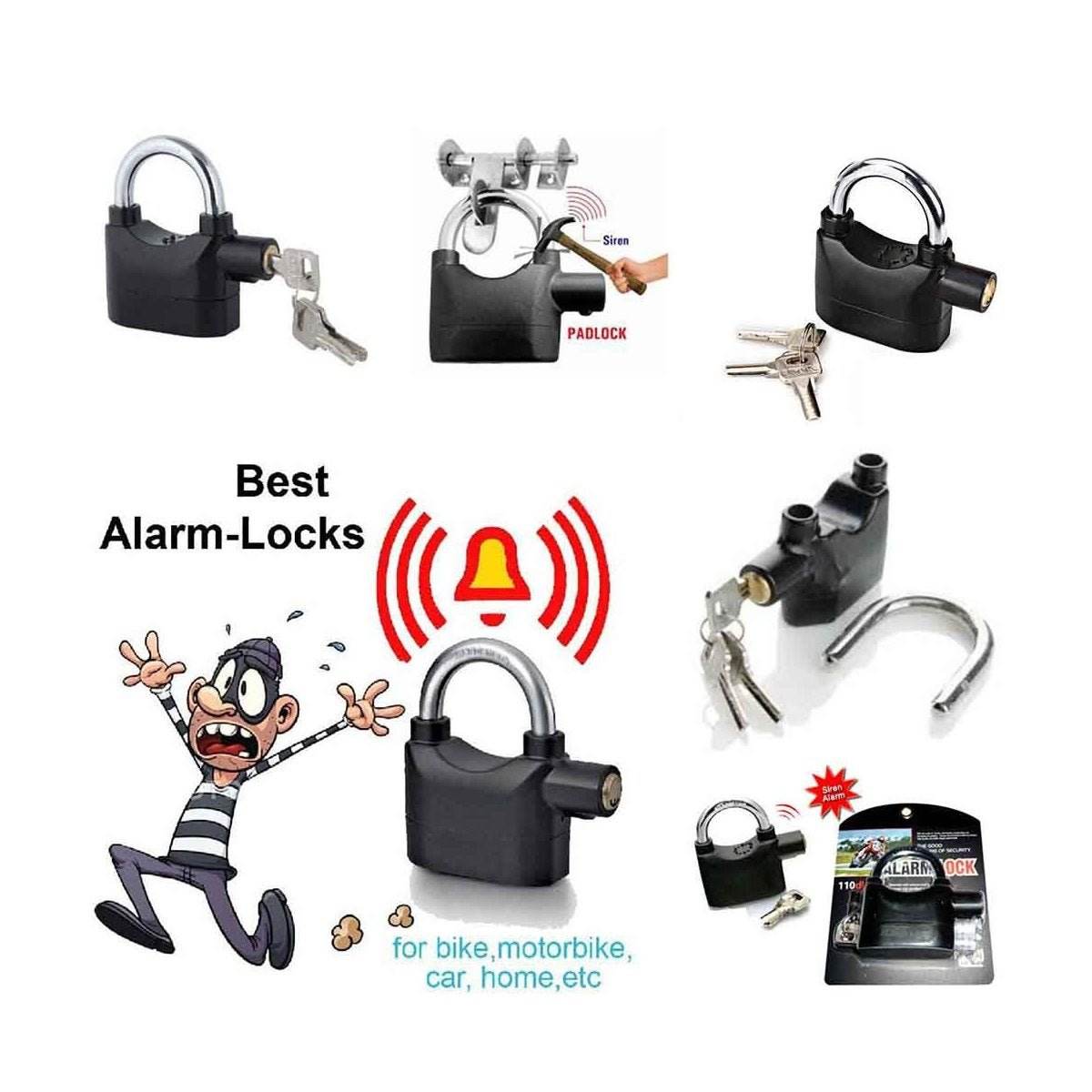 Anti Theft Security Pad Lock with Smart Alarm - infinityexculsivestore.com