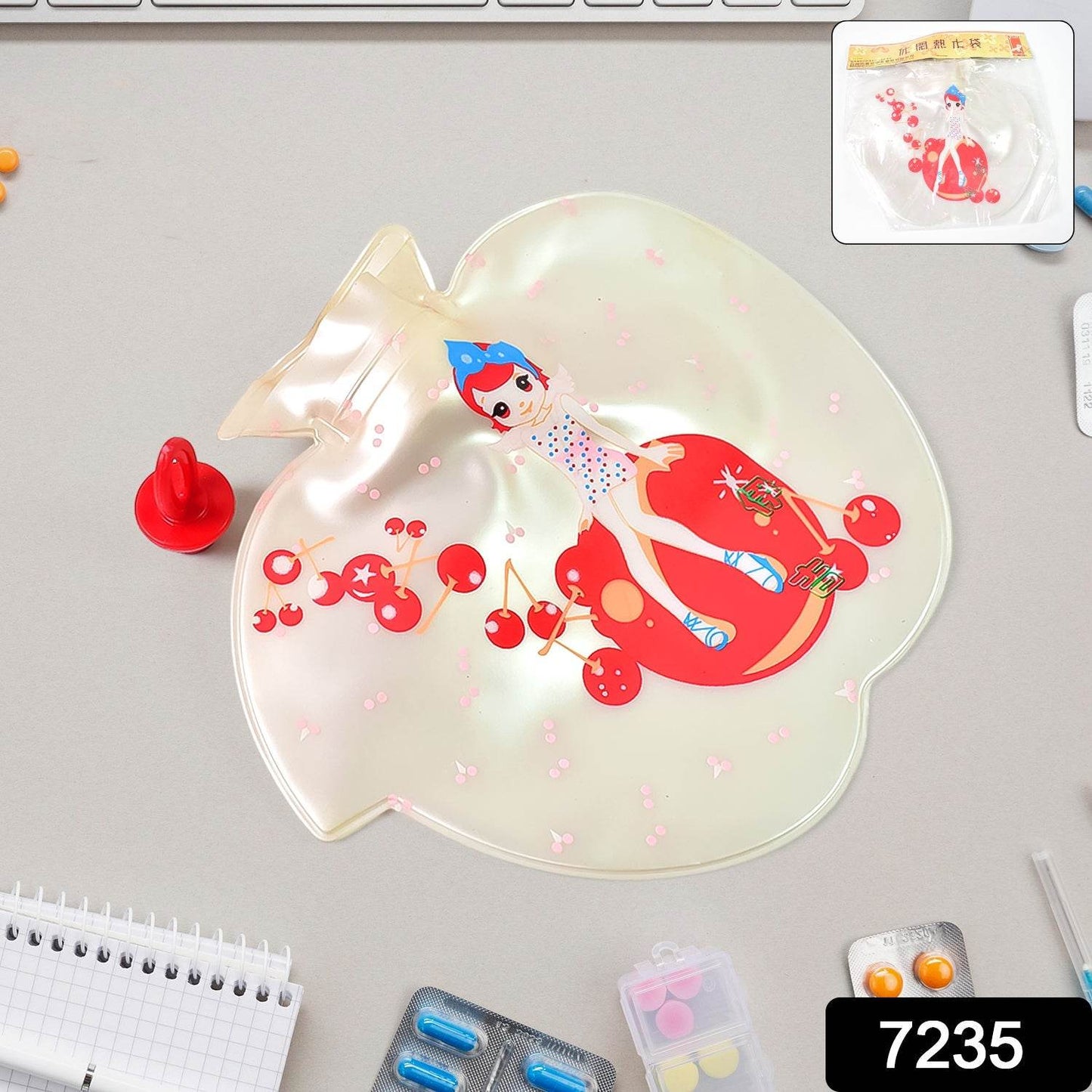 Apple Hot Water Bottle Bag For Pain Relief - infinityexculsivestore.com