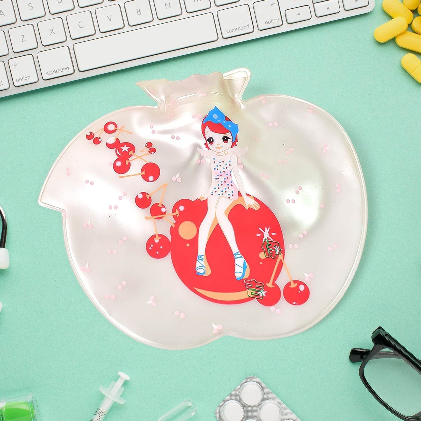 Apple Hot Water Bottle Bag For Pain Relief - infinityexculsivestore.com