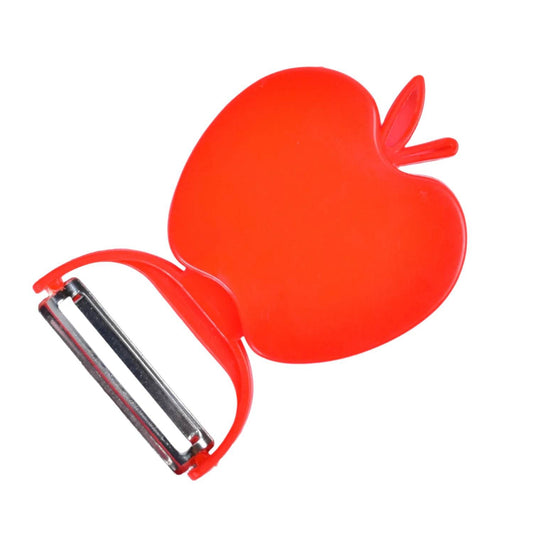 Apple Shaped Folding Peeler Vegetable Peeler for Kitchen, Home Fruit Peelers, Great for Peeling Potato, All Types of Vegetable - infinityexculsivestore.com