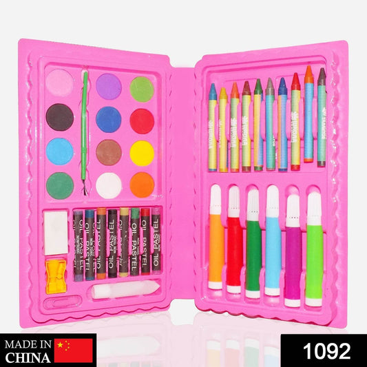 Art and Craft Color Kit (Crayons, Water Color, Sketch Pens) - 42 Pcs - infinityexculsivestore.com