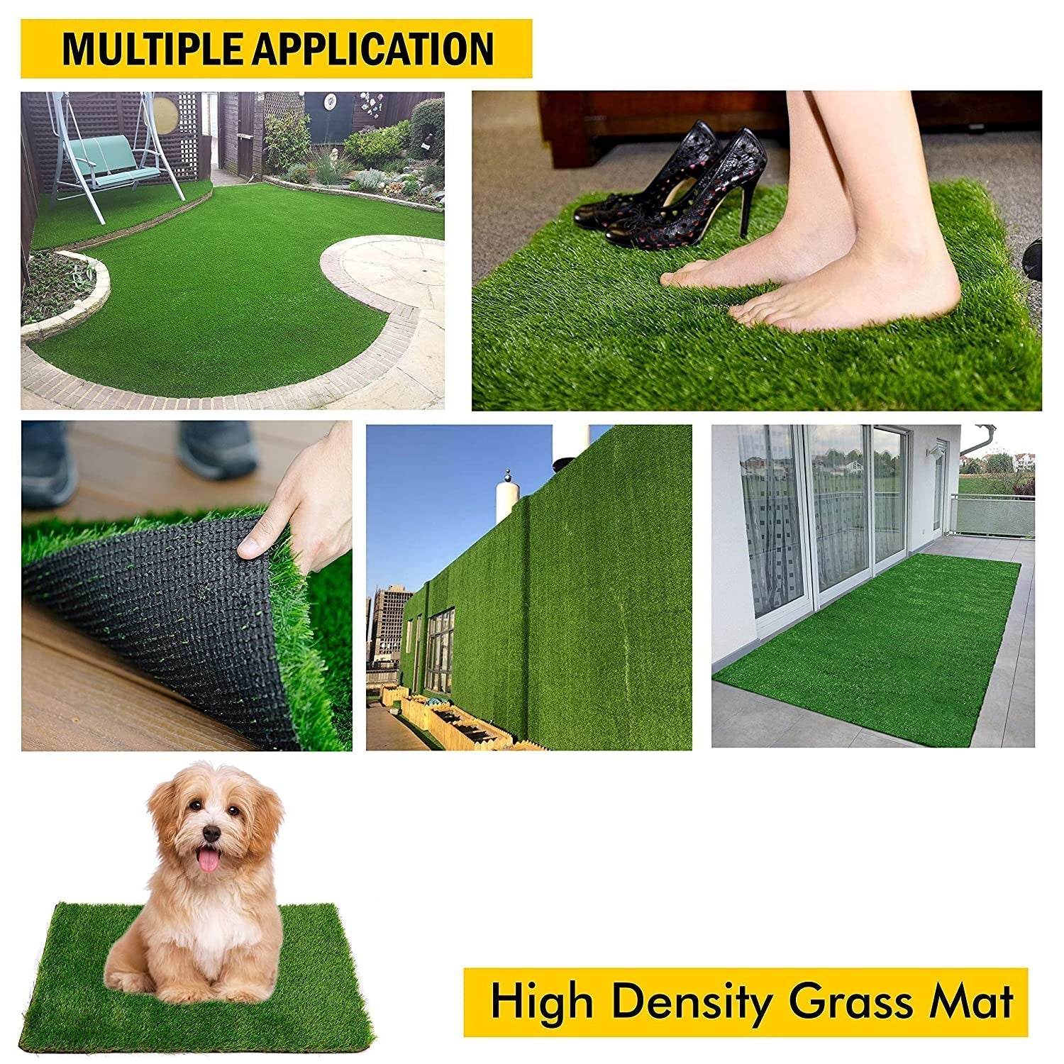 Artificial Grass Mat for Balcony or Doormat, 58x38cm - infinityexculsivestore.com