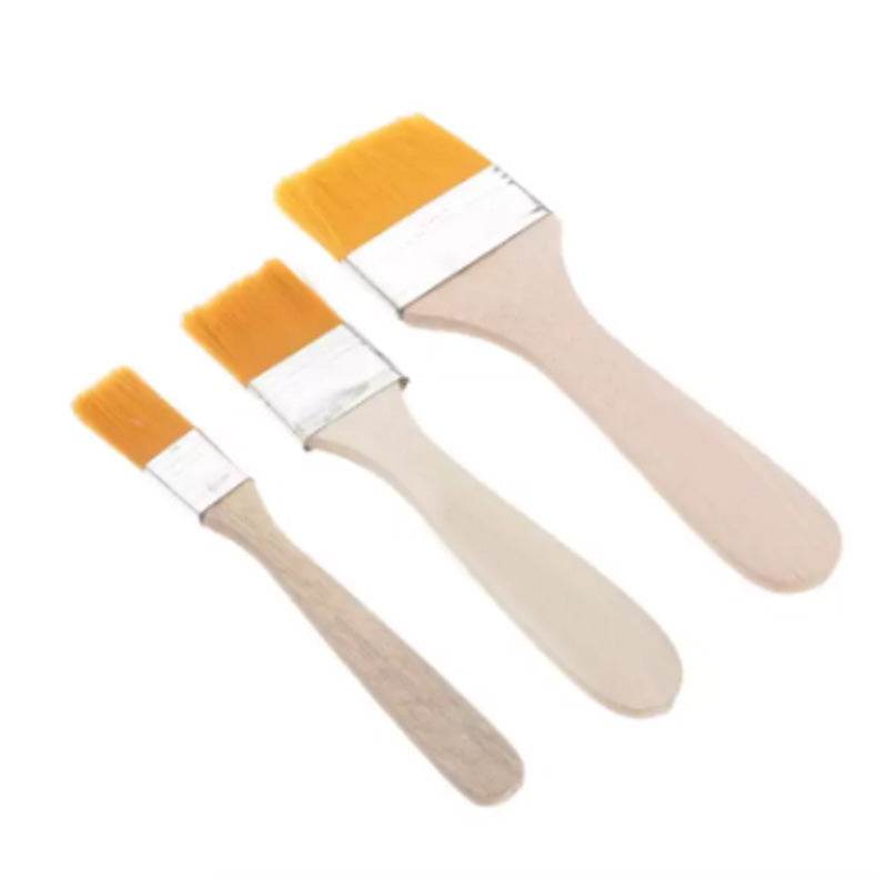 Artistic Flat Painting Brush - Set of 3 - infinityexculsivestore.com