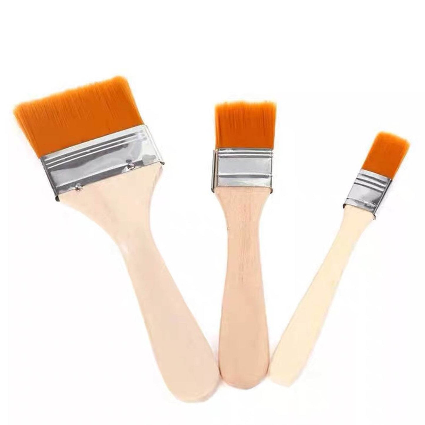 Artistic Flat Painting Brush - Set of 5 - infinityexculsivestore.com