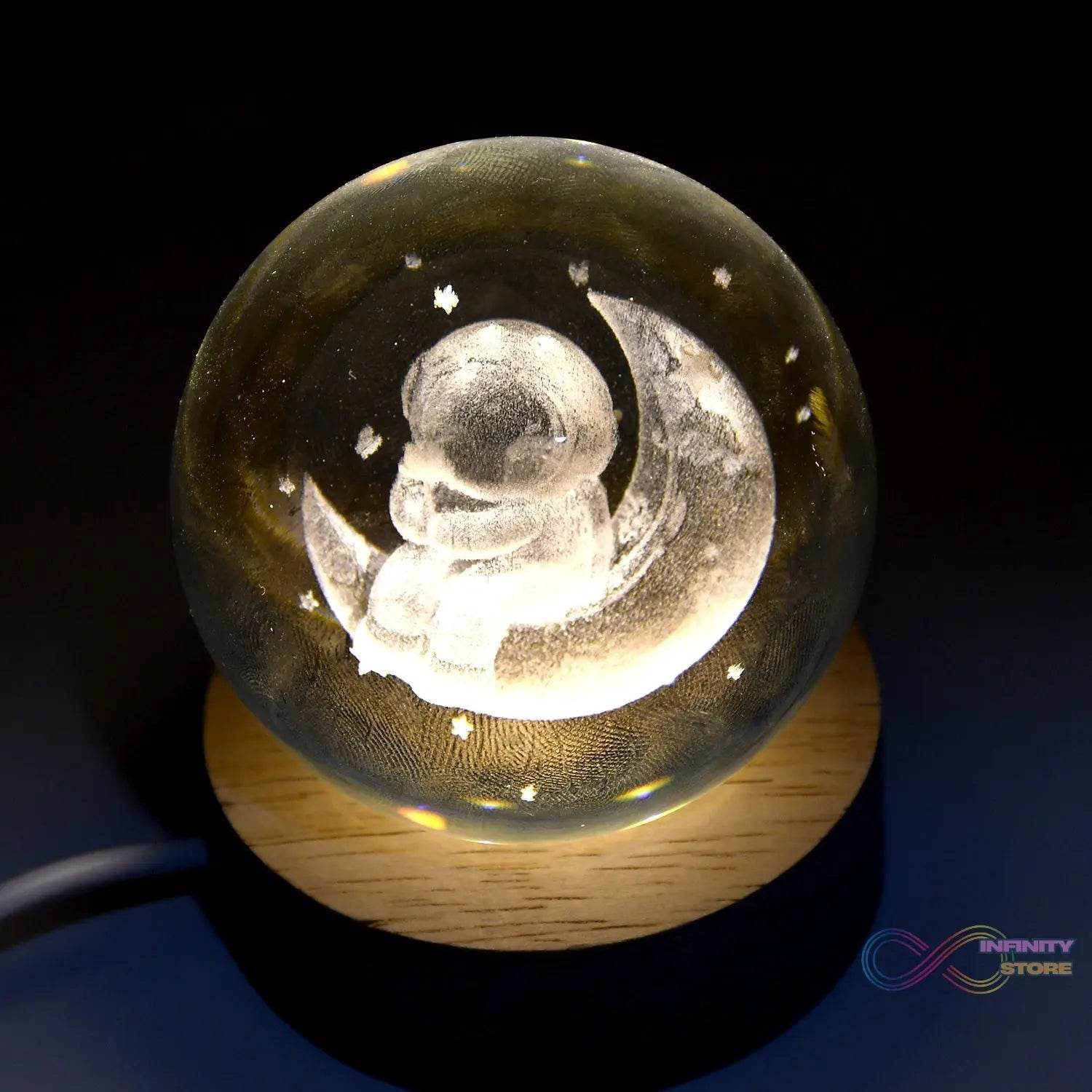 Astronaut Ball Night Light Lamp Decorative Lamp For Living Room Decor (1 Pc) - infinityexculsivestore.com