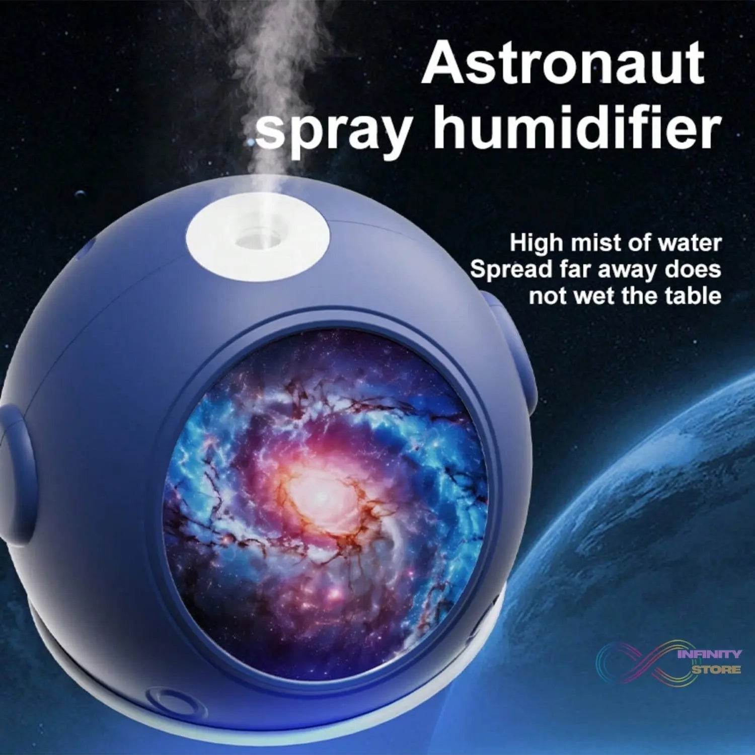 Astronaut Humidifier, Ball Shape Humidifier (1 Pc / 110 ML) - infinityexculsivestore.com