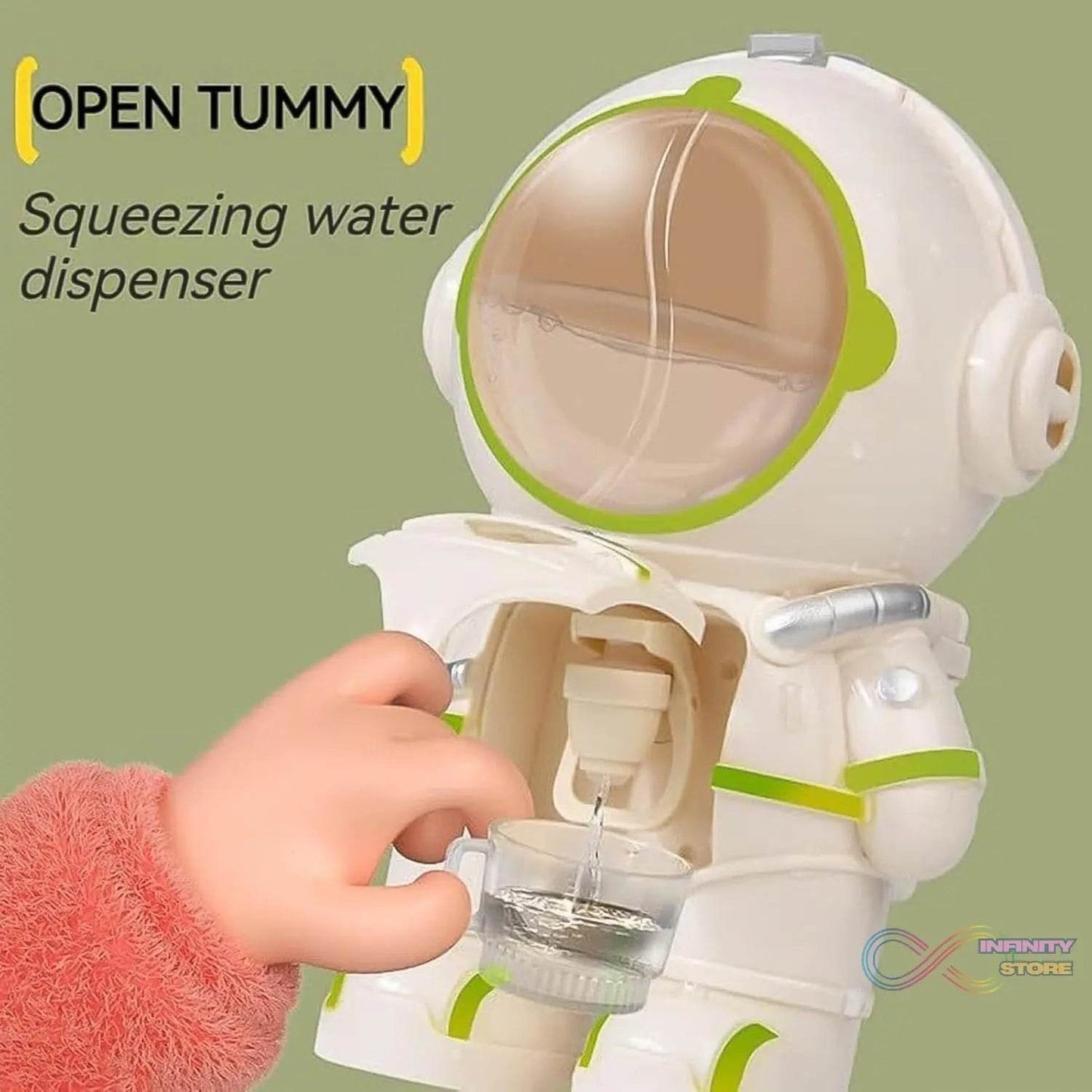 Astronaut Shape Water Dispenser Water Cup (1 Pc) - infinityexculsivestore.com