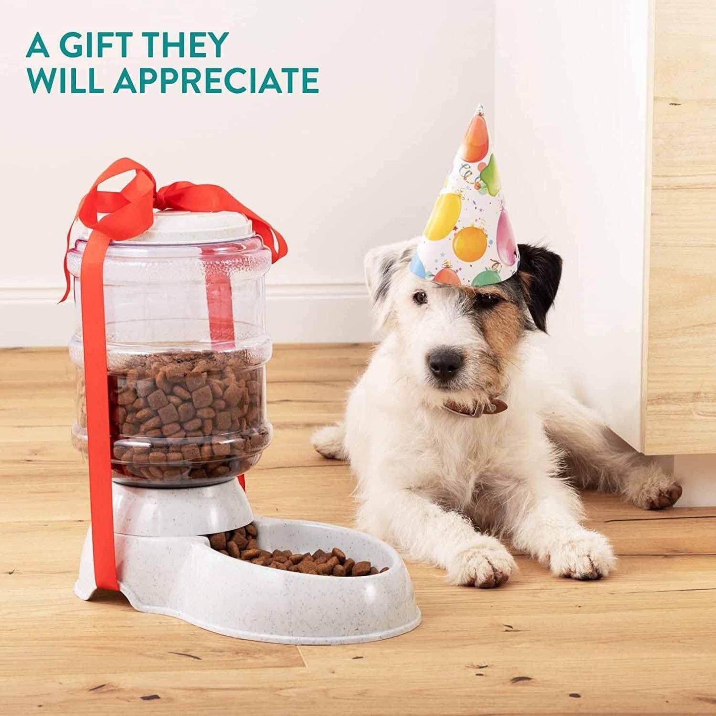 Automatic Pet Food Dispenser Self-Dispensing Pet Feeder Food Dispenser - infinityexculsivestore.com
