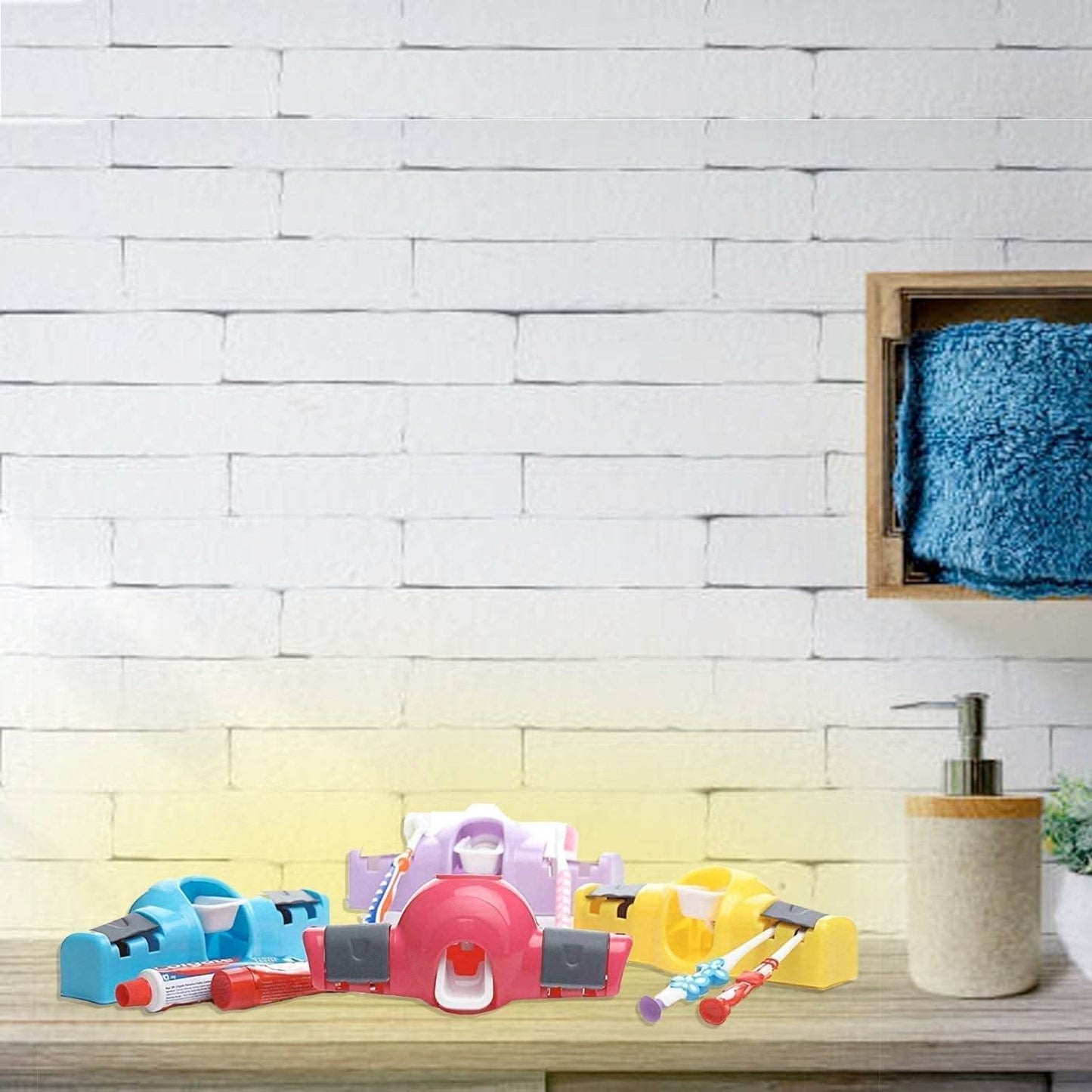 Automatic Push Toothpaste Squeezer Dispenser - infinityexculsivestore.com