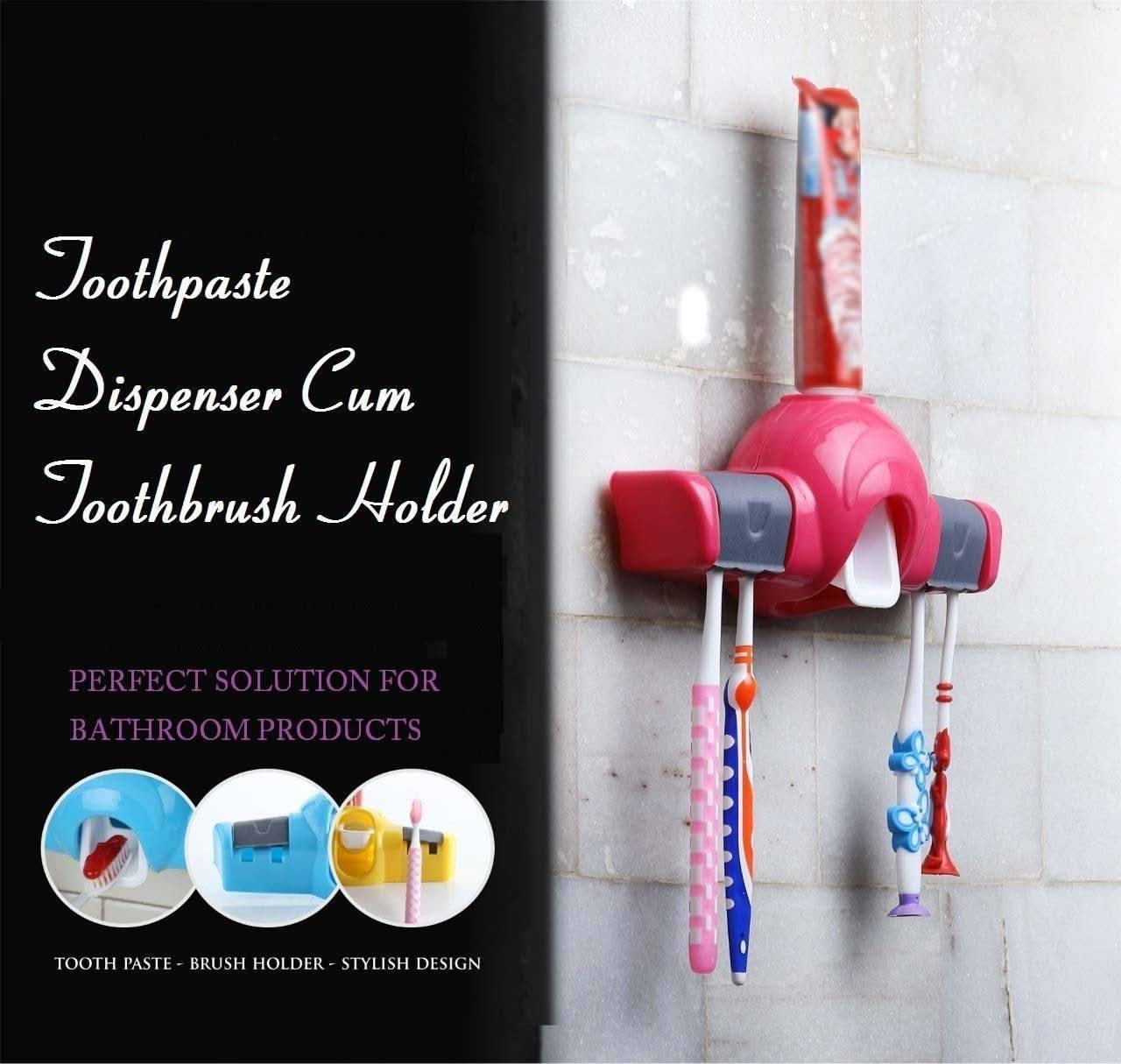 Automatic Push Toothpaste Squeezer Dispenser - infinityexculsivestore.com