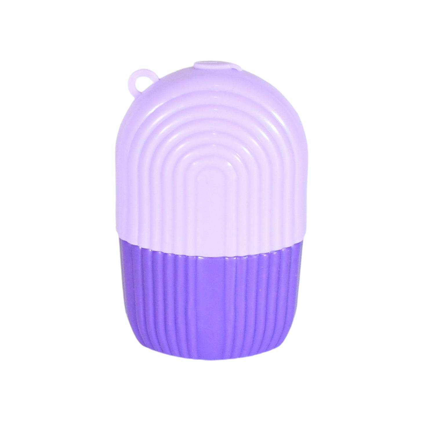 BEAUTY ICE ROLLER FOR FACE MASSAGER & EYE REUSABLE FACE ROLLERS FACIAL ROLLER ( Purple Color) - infinityexculsivestore.com