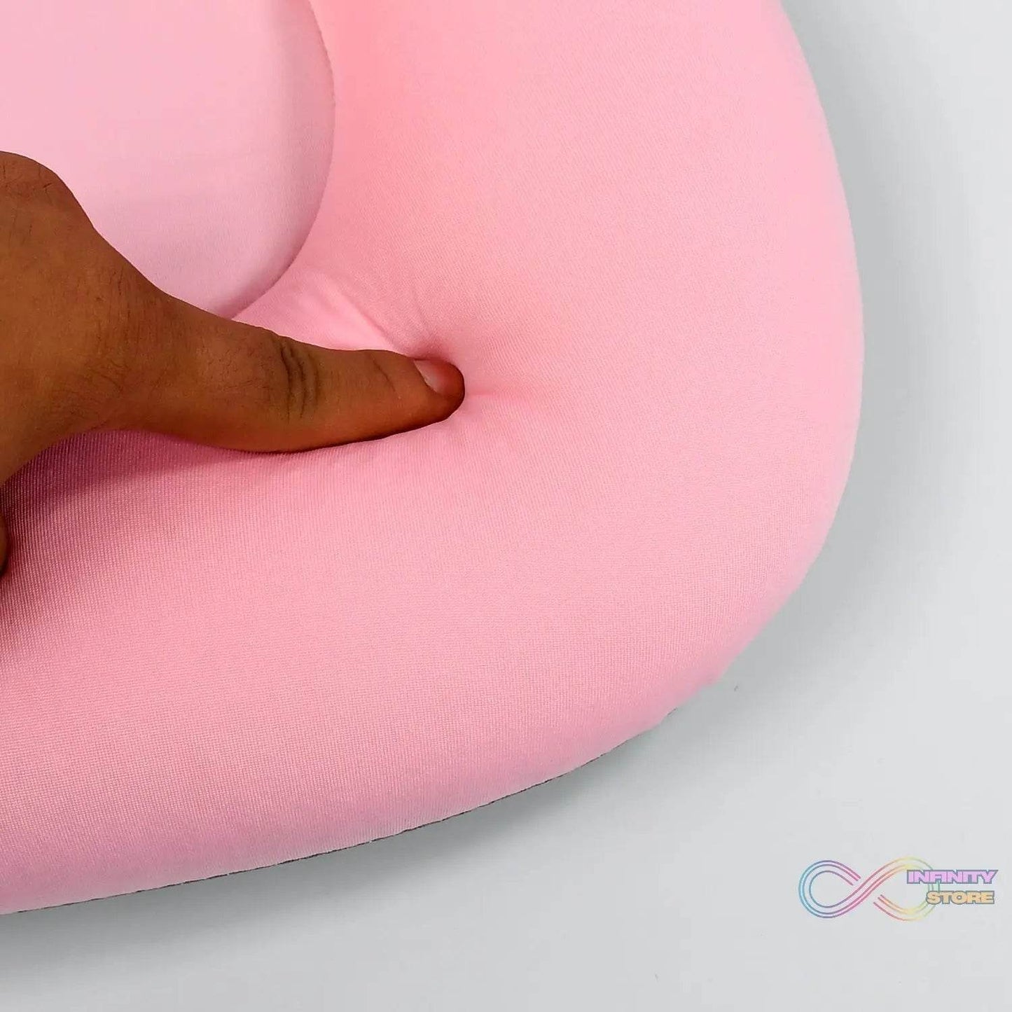 Baby Bath Pillow Newborn Anti-Slip Bathtub Pad Foldable with Strap For 0-6 Month Baby - infinityexculsivestore.com