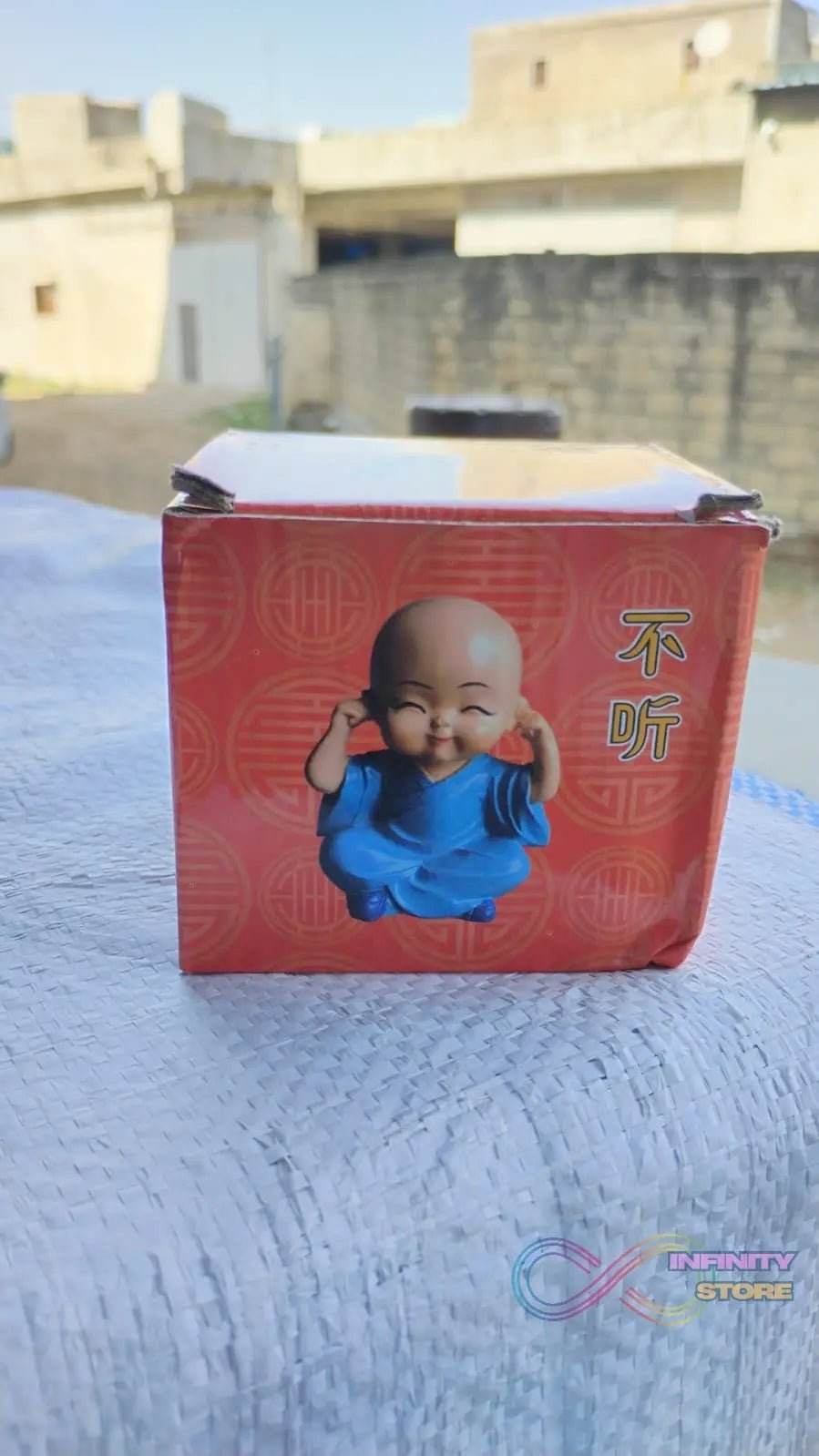 Baby Buddha 4Pc and show piece used for house, office and official decorations etc. - infinityexculsivestore.com