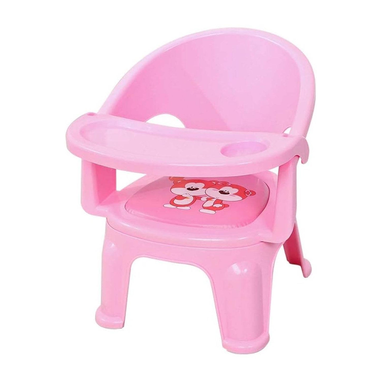 Baby Chair, with Tray Strong and Durable Plastic Chair for Kids/Plastic School Study Chair/Feeding Chair for Kids, Portable High Chair for Kids - infinityexculsivestore.com