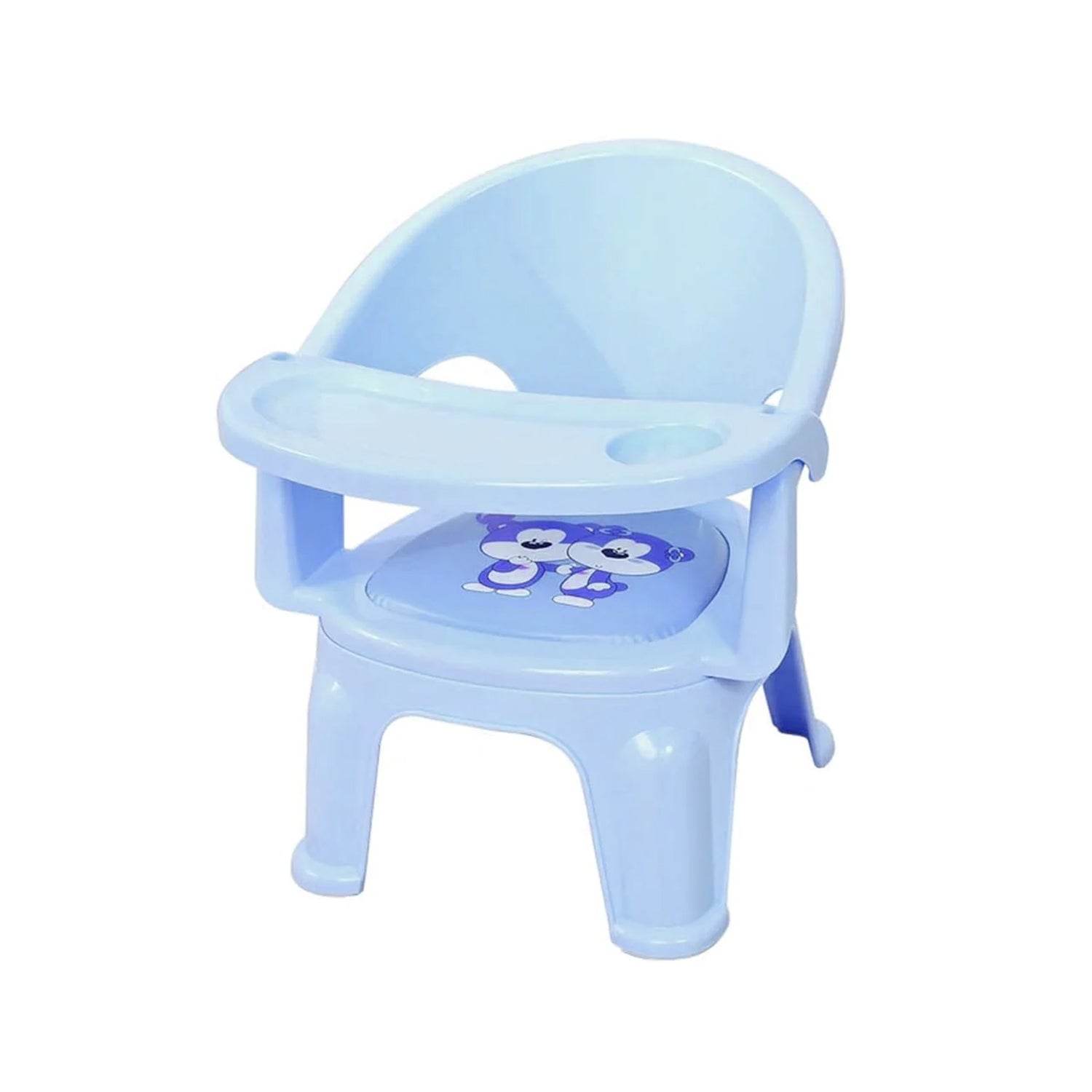 Baby Chair, with Tray Strong and Durable Plastic Chair for Kids/Plastic School Study Chair/Feeding Chair for Kids, Portable High Chair for Kids - infinityexculsivestore.com