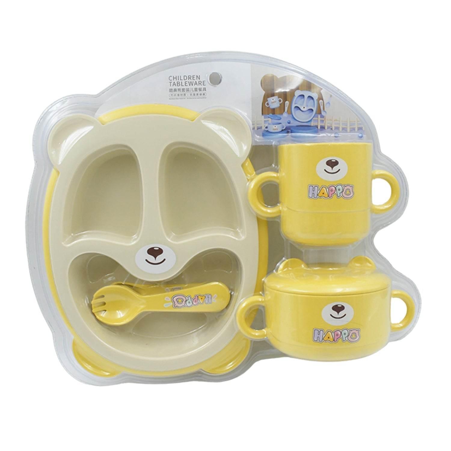 Baby Feeding Set For Kids And Toddlers (7 pcs set) - infinityexculsivestore.com