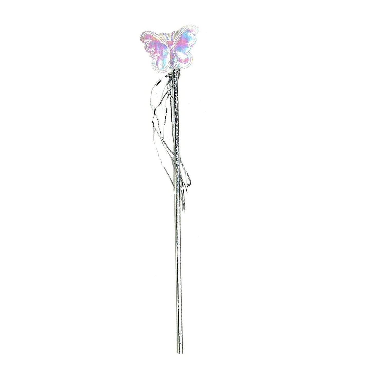 Baby Girl's Fairy Nylon Butterfly Wings Costume Butterfly Fairy Angel Wing| Wand And Hairband Multi- Color For Party (1pc) - infinityexculsivestore.com