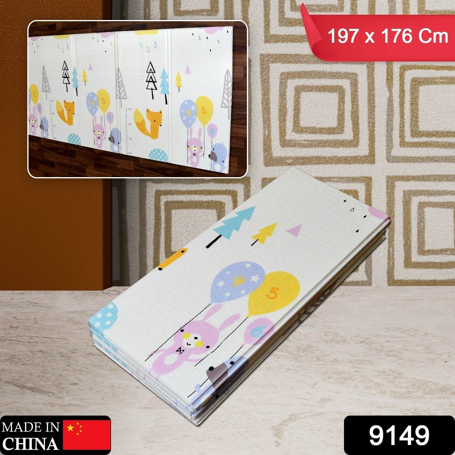 Baby Play Mat, Foam Play mat for Play Mat Baby Floor Play Baby Crawling Mat Large Soft Thick Baby Mat, Water-Proof Reversible Toxic Free (197x176 cm) - infinityexculsivestore.com