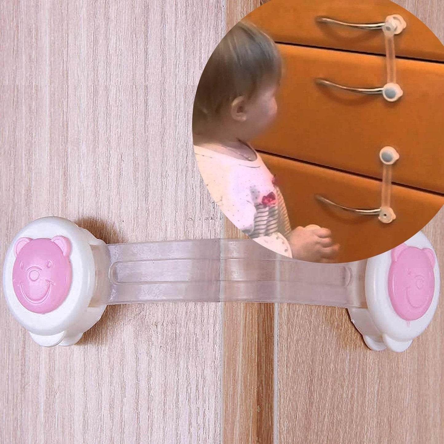 Baby Proofing Child Safety Strap Locks (1Pc Only) - infinityexculsivestore.com