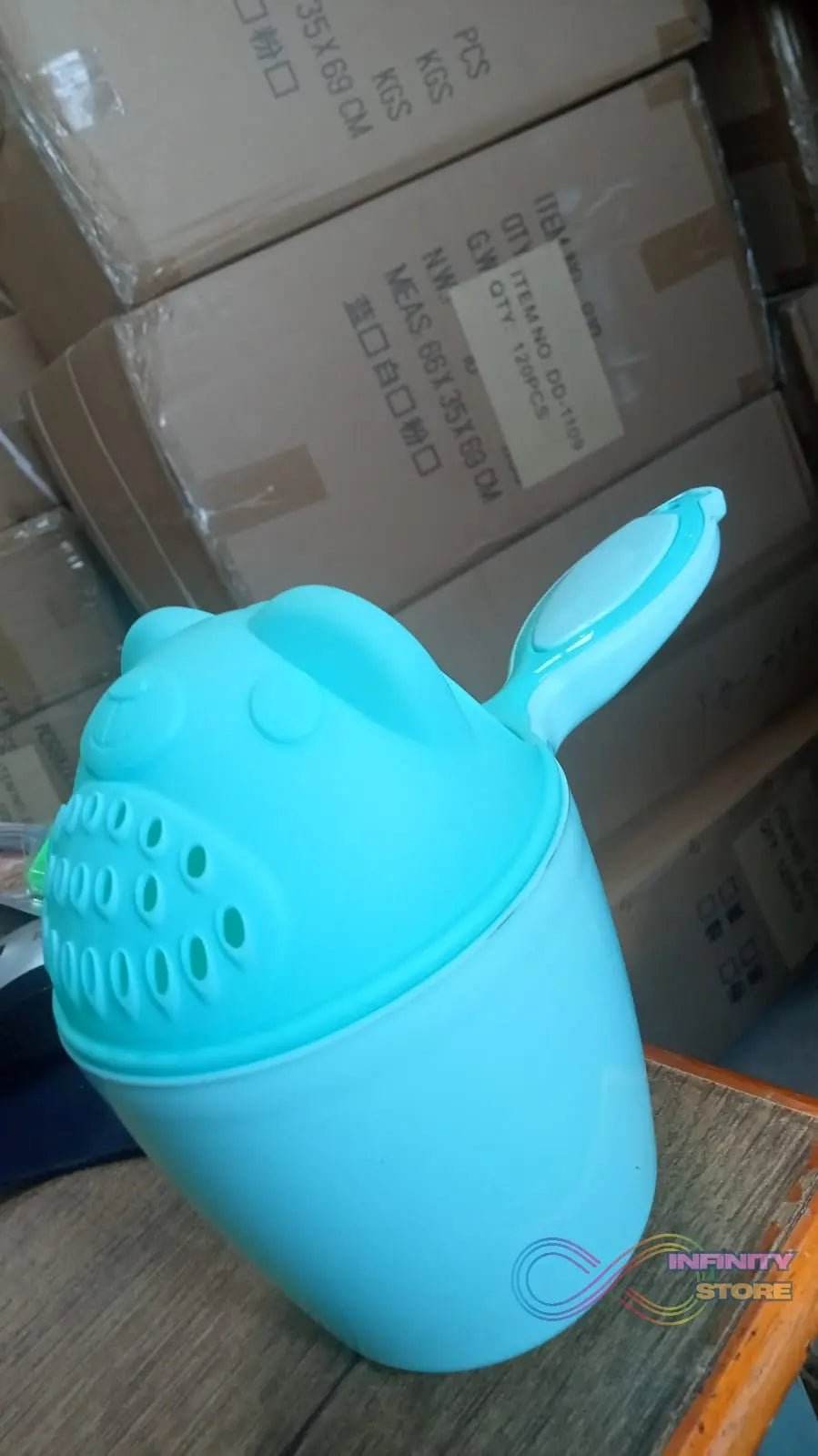 Baby Shampoo Shower Cup Safe Soft Bathing Water Scorpion Baby Bath Tumbler Hair Washing Mug Rainer - infinityexculsivestore.com