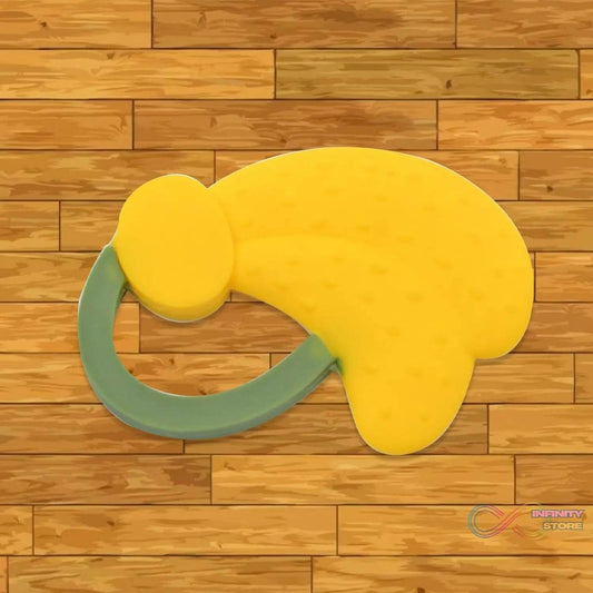 Baby Silicone Teether (1 Pc): Food Grade, Non-Toxic, Teething Relief (3 Months+) - infinityexculsivestore.com