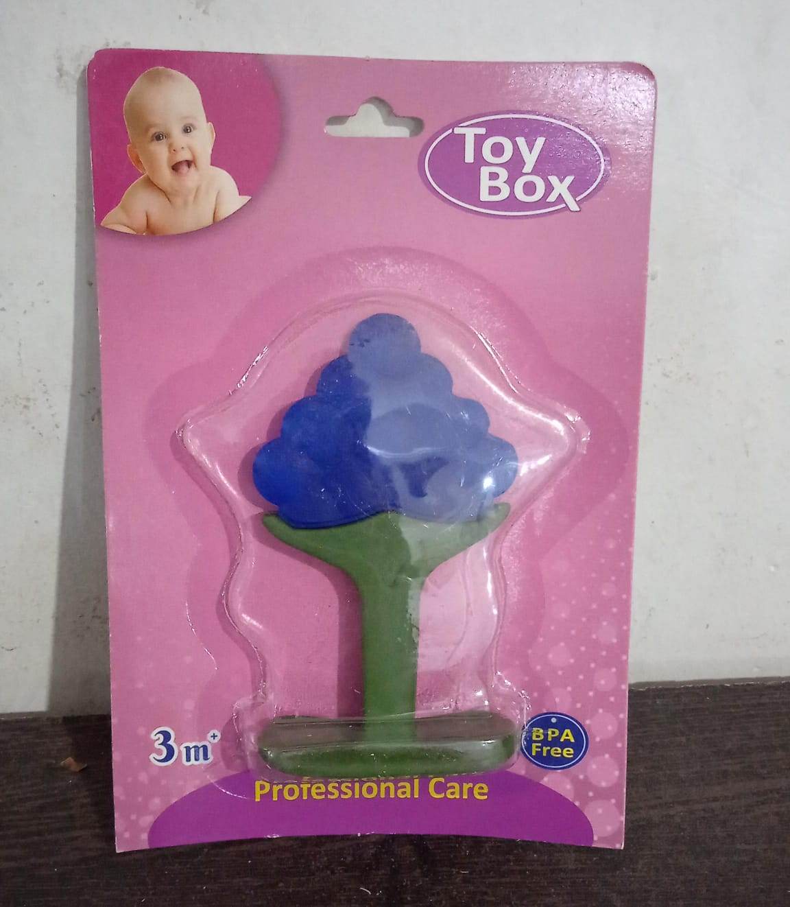 Baby Silicone Teether (1 Pc): Food Grade, Non-Toxic, Teething Relief (3 Months+) - infinityexculsivestore.com