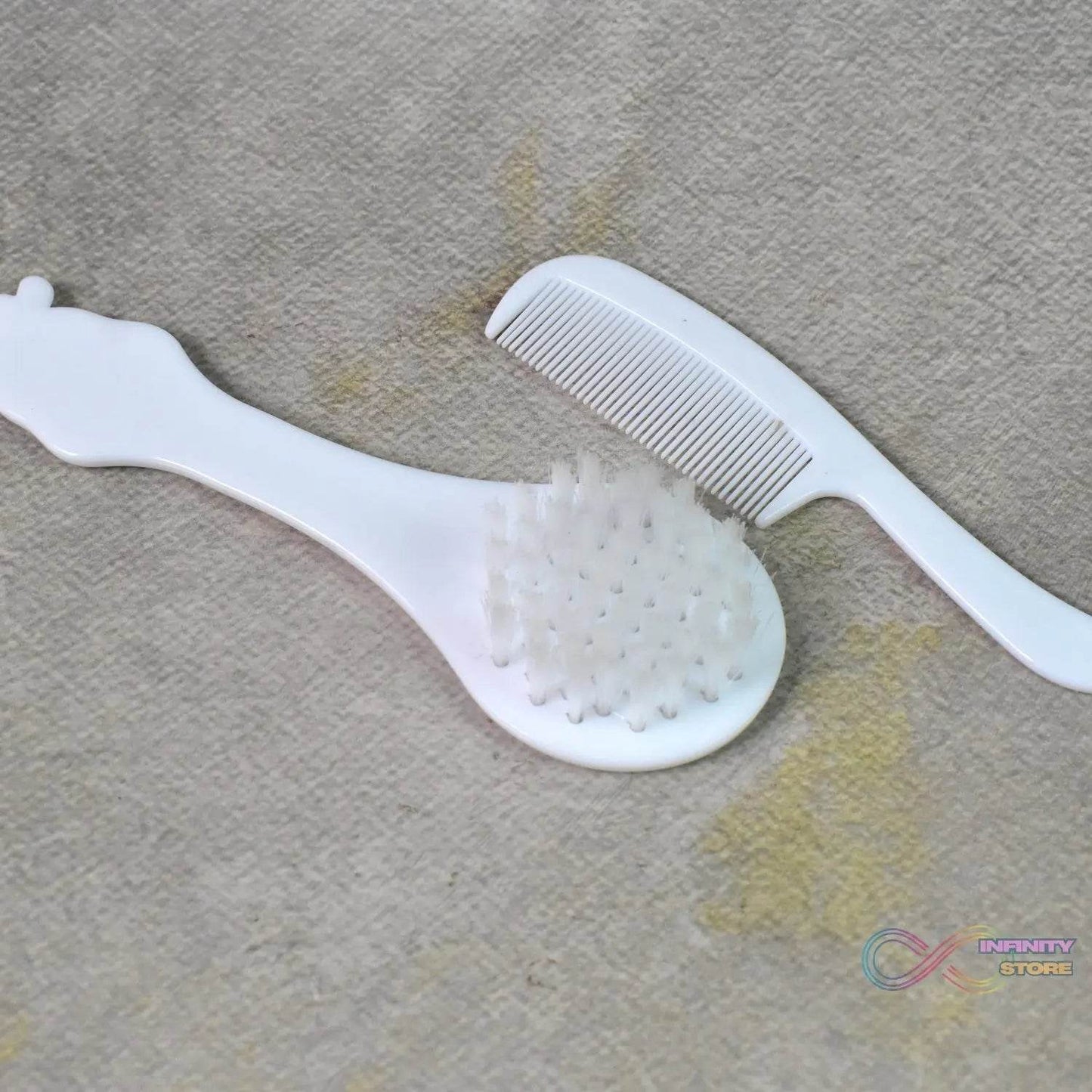 Baby comb and brush hair set (1 Pc / Mix Color) - infinityexculsivestore.com