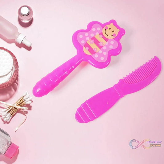 Baby comb and brush hair set (1 Pc / Mix Color) - infinityexculsivestore.com